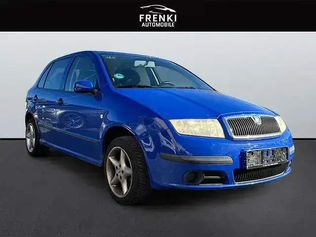 Gebraucht Skoda Fabia Sport 75 PS (55 kW) 2006 Dynamic blau Kleinwagen