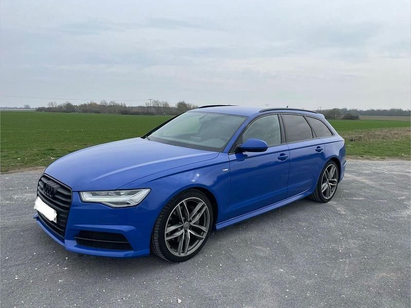 Gebraucht Audi A6 S-Line 272 PS (200 kW) 2015 Blau Kombi