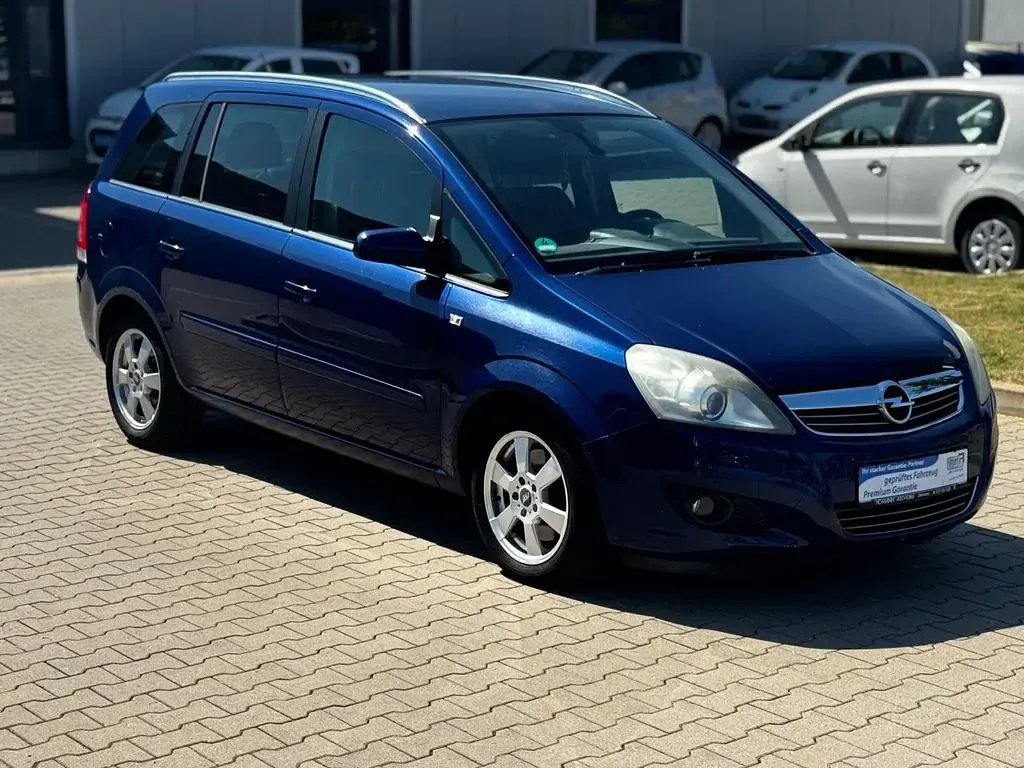 Gebraucht Opel Zafira Innovation 125 PS (91 kW) 2009 Blau Van / Kleinbus
