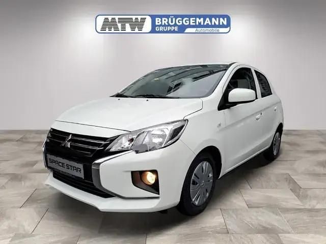 S) (weiss Gebraucht 2024 Mitsubishi Space Star Select Limousine | 10.490 € (Guter Preis) - Bild 1/4