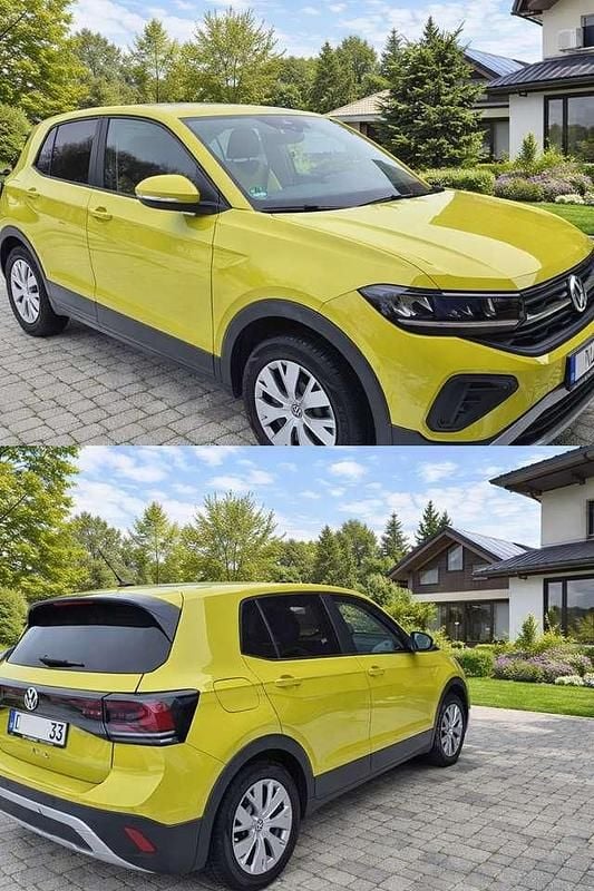 Używany VW T-Cross 95 KM (69 kW) 2024 Żółty SUV