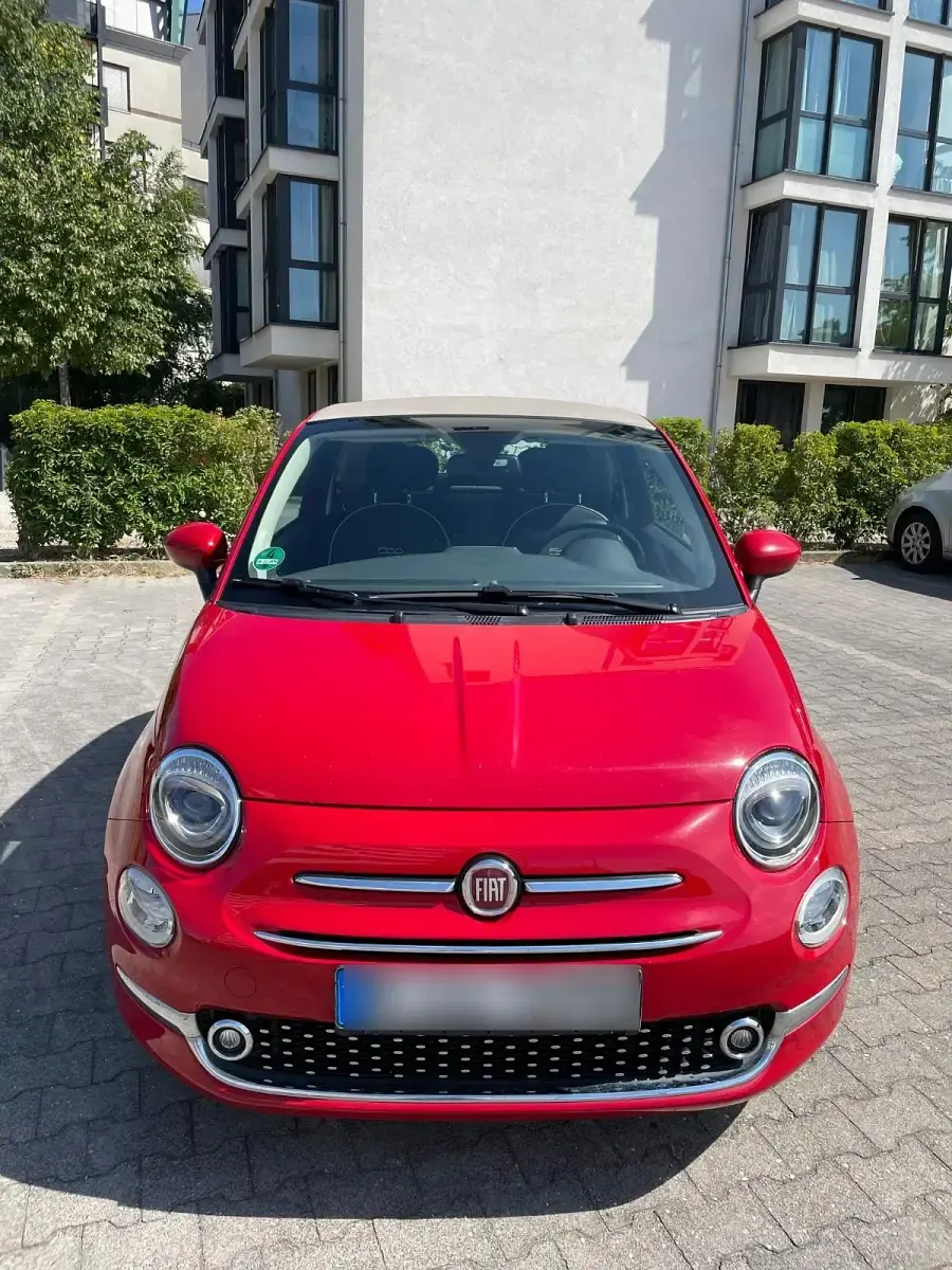 Gebraucht Fiat 500C 69 PS (50 kW) 2016 Rot Cabrio
