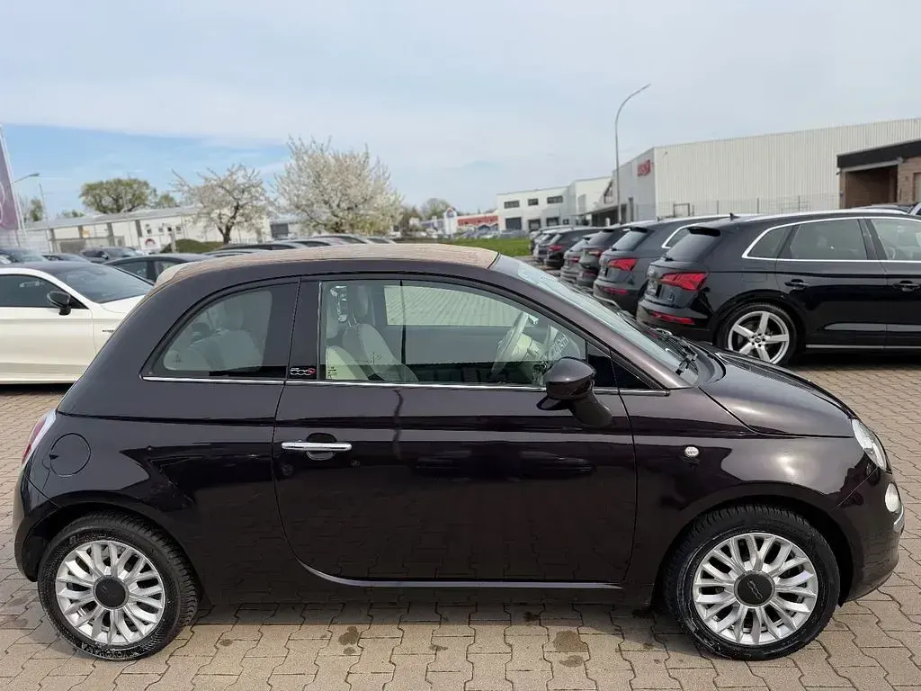 Gebraucht Fiat 500C Lounge 69 PS (50 kW) 2014 Violet Cabrio