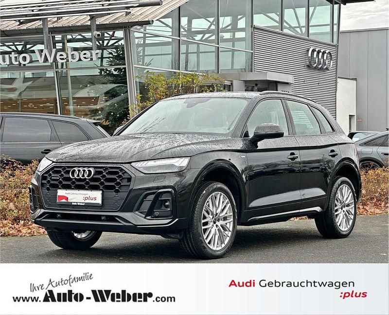 Schwarz Gebraucht 2023 Audi Q5 S-Line SUV | 52.890 € (Teuer) - Bild 1/4