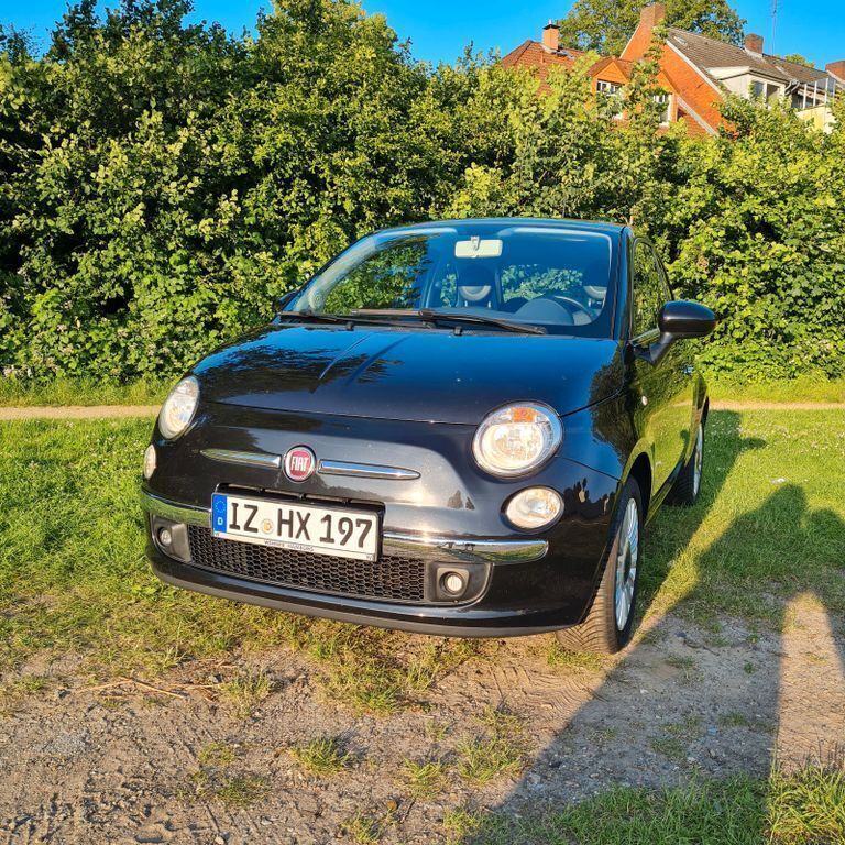 Schwarz Gebraucht 2012 Fiat 500 Lounge Kleinwagen | 5.850 € (Fairer Preis) - Bild 1/4