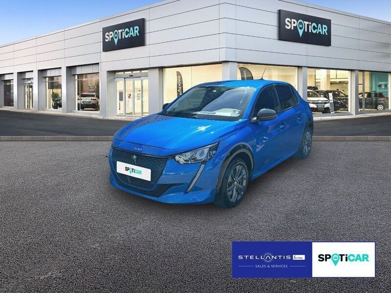 Blau Gebraucht 2022 Peugeot e-208 Allure Kleinwagen | 17.885 € (Fairer Preis) - Bild 1/4