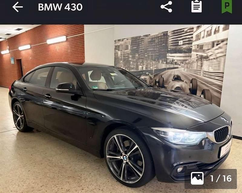 Schwarz Gebraucht 2018 BMW 430 Sport Line Coupé | 25.000 € (Fairer Preis) - Bild 1/4