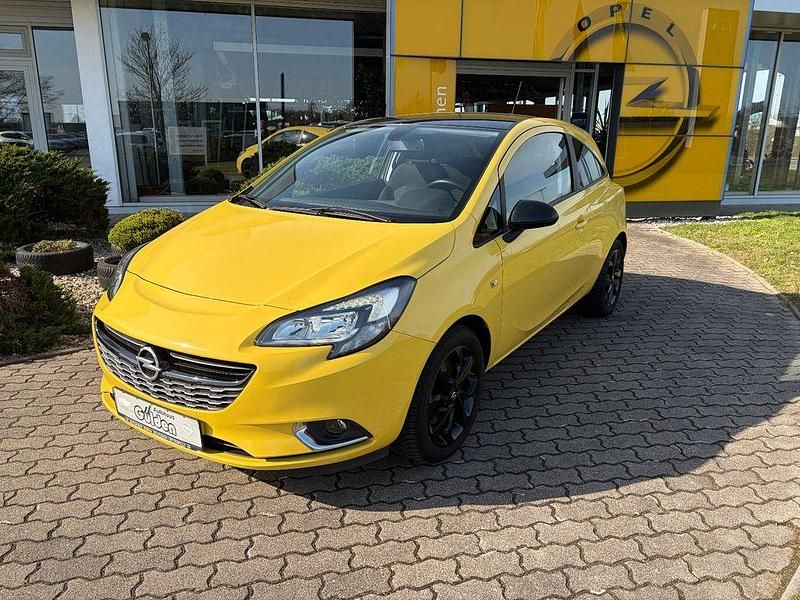 Gebraucht Opel Corsa Color Edition 101 PS (74 kW) 2017 Gelb Kleinwagen