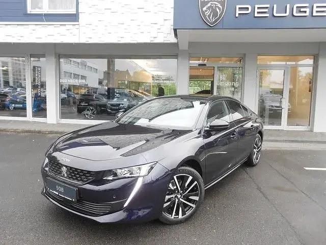 Dark blue) (blau Gebraucht 2023 Peugeot 508 GT Limousine | 32.990 € (Teuer) - Bild 1/4