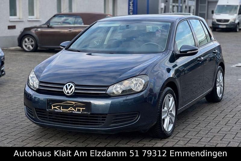 Blau Gebraucht 2009 VW Golf Comfortline Limousine | 5.990 € (Etwas zu teuer) - Bild 1/4