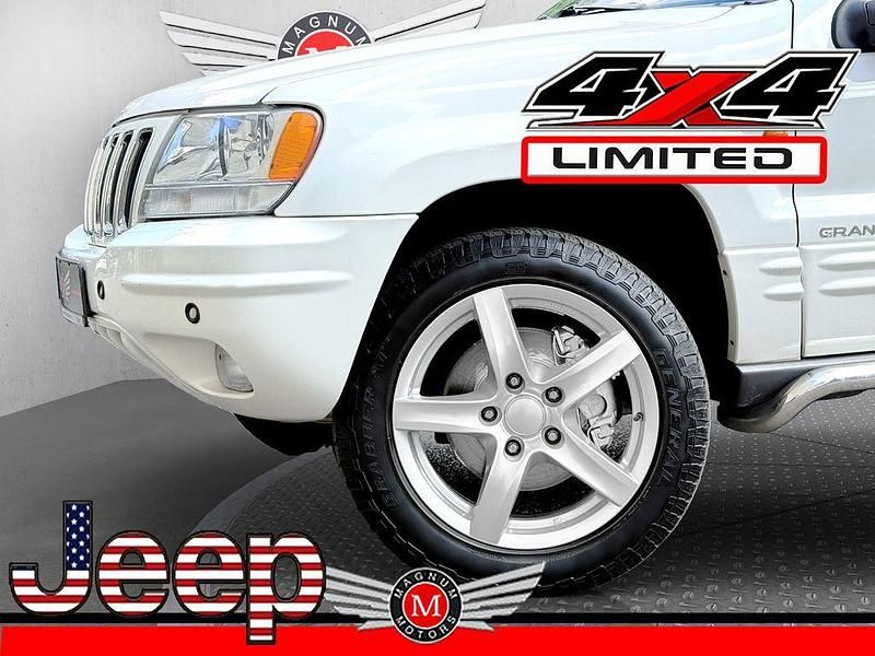 Weiß Gebraucht 2002 Jeep Grand Cherokee Limited SUV | 11.490 € - Bild 1/4