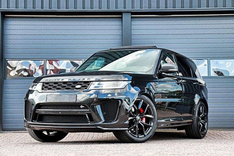 Schwarz Gebraucht 2020 Land Rover Range Rover Sport SVR SUV | 58.600 € (Etwas zu teuer) - Bild 1/4