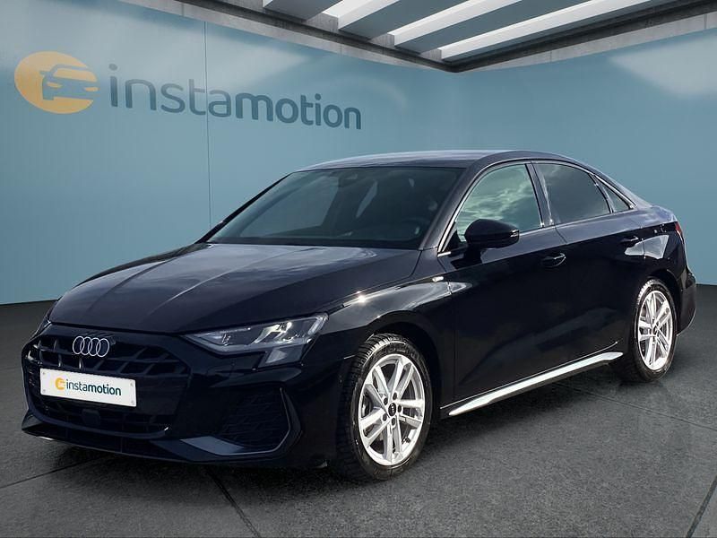 Schwarz Gebraucht 2025 Audi A3 Limousine | 35.849 € (Teuer) - Bild 1/4