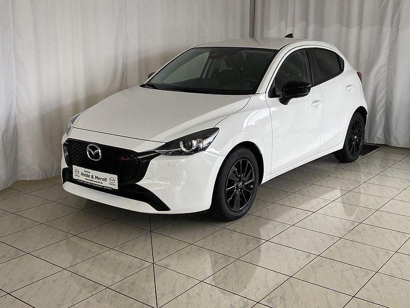 Weiß Gebraucht 2023 Mazda 2 Homura-Line Limousine | 19.590 € (Fairer Preis) - Bild 1/4
