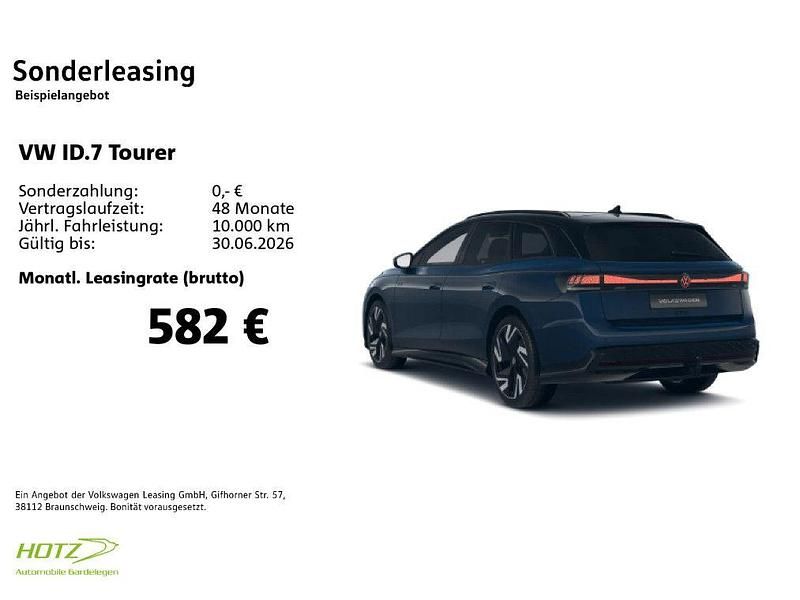 Gebraucht VW ID.7 GTX 250 kW (340 PS) 2025 Aquamarinblau metallic Kombi