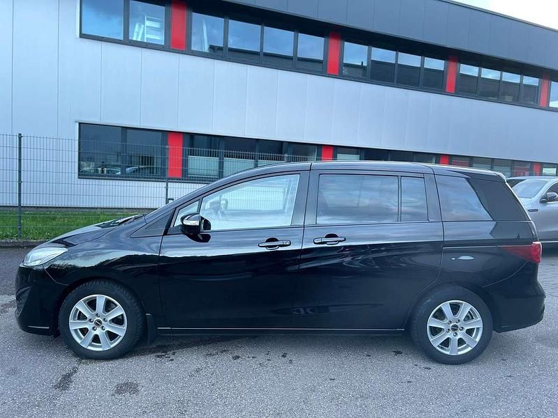 Gebraucht Mazda 5 Kenko 150 PS (110 kW) 2013 Onyxschwarz metallic Van / Kleinbus