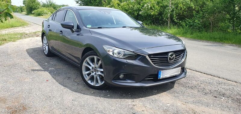 Grau Gebraucht 2013 Mazda 6 Sports-Line Limousine | 9.999 € (Guter Preis) - Bild 1/4