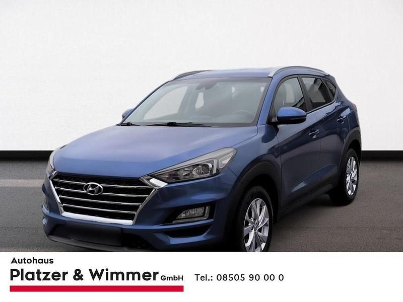 Blau Gebraucht 2019 Hyundai Tucson Trend SUV | 19.490 € (Fairer Preis) - Bild 1/4