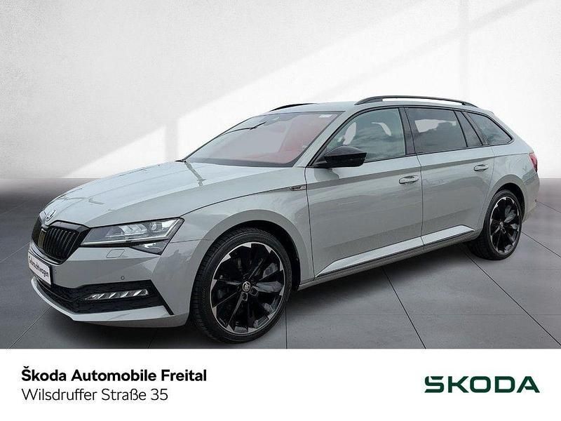 M3 steelgrau Gebraucht 2022 Skoda Superb SportLine Kombi | 32.980 € (Fairer Preis) - Bild 1/4