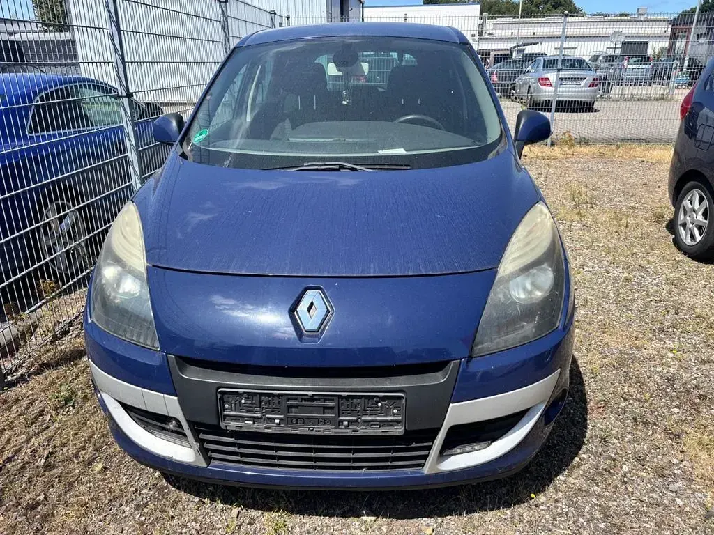 Gebraucht Renault Scénic III Dynamique 131 PS (96 kW) 2010 Blau Van / Kleinbus