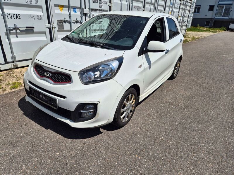 Weiß Gebraucht 2014 Kia Picanto DREAM-TEAM Edition Kleinwagen | 1.850 € (Superpreis) - Bild 1/4