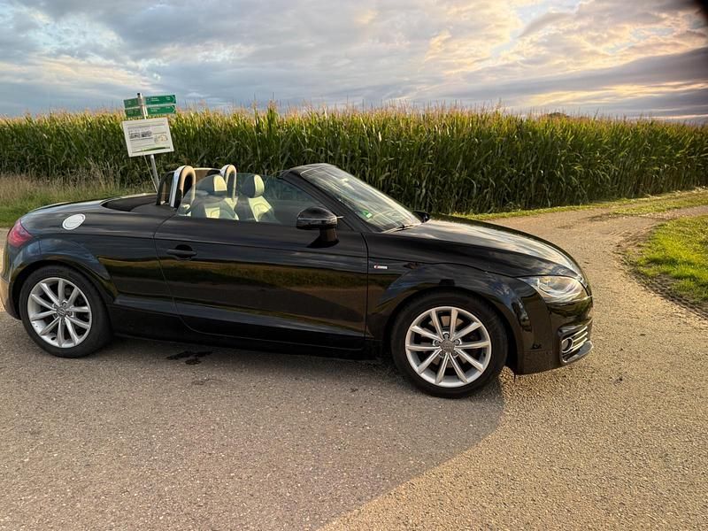 Schwarz Gebraucht 2014 Audi TT Roadster S-Line Cabrio | 12.900 € (Guter Preis) - Bild 1/4