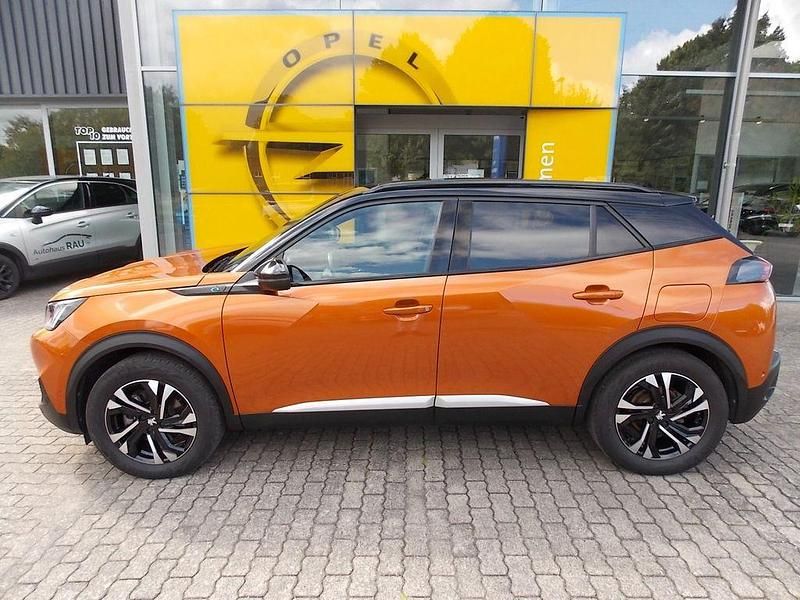 Lackierung orange fusion/typ aussenverkleidung metalliclackierung Gebraucht 2022 Peugeot e-2008 GT SUV | 15.990 € (Fairer Preis) - Bild 1/4
