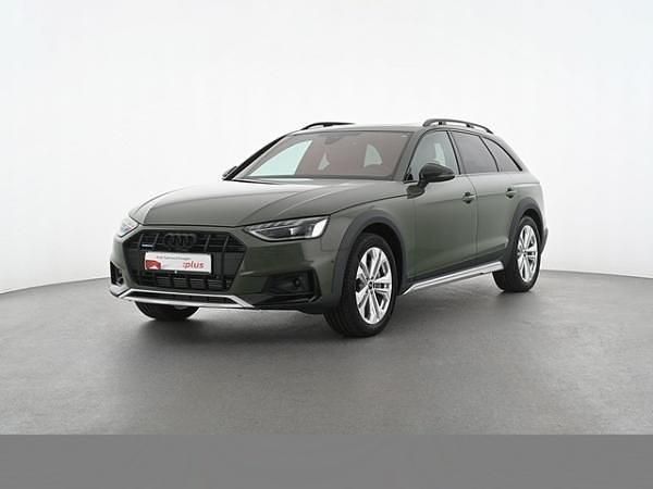 Distriktgrün metallic Gebraucht 2024 Audi A4 Allroad Ambiente Kombi | 48.360 € (Teuer) - Bild 1/4