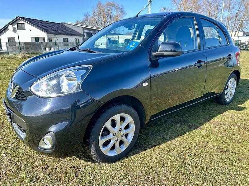 Gebraucht Nissan Micra Acenta 80 PS (58 kW) 2014 Schwarz Kleinwagen