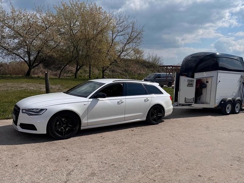 Weiß Gebraucht 2014 Audi A6 S-Line Kombi | 17.000 € (Teuer) - Bild 1/4