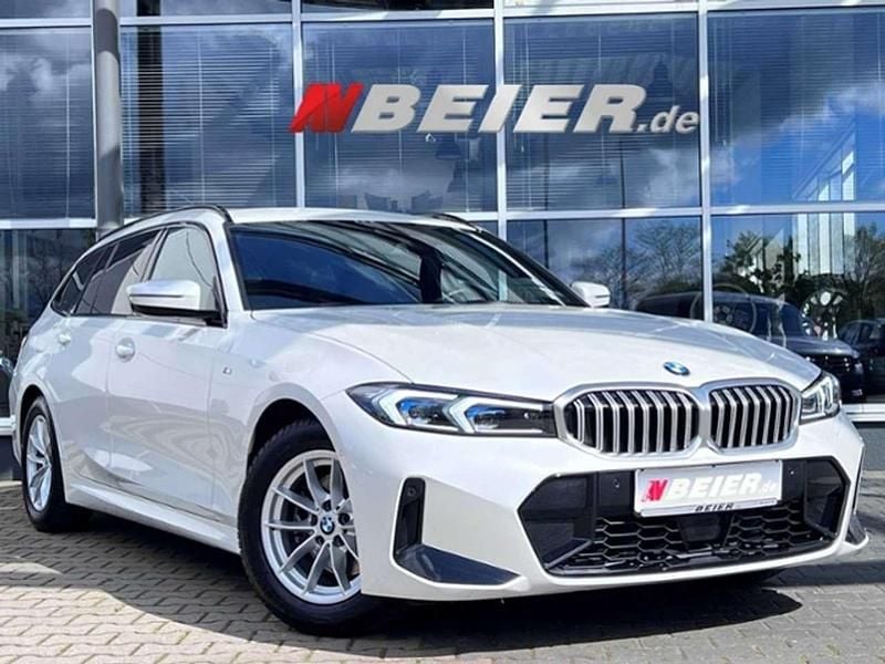 Gebraucht BMW 320 M Sport 184 PS (135 kW) 2023 Mineralweiss metallic Kombi
