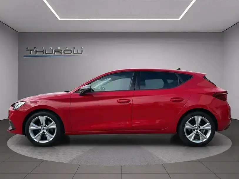 Brugt Seat Leon FR 150 HK (110 kW) 2022 Rød Sedan