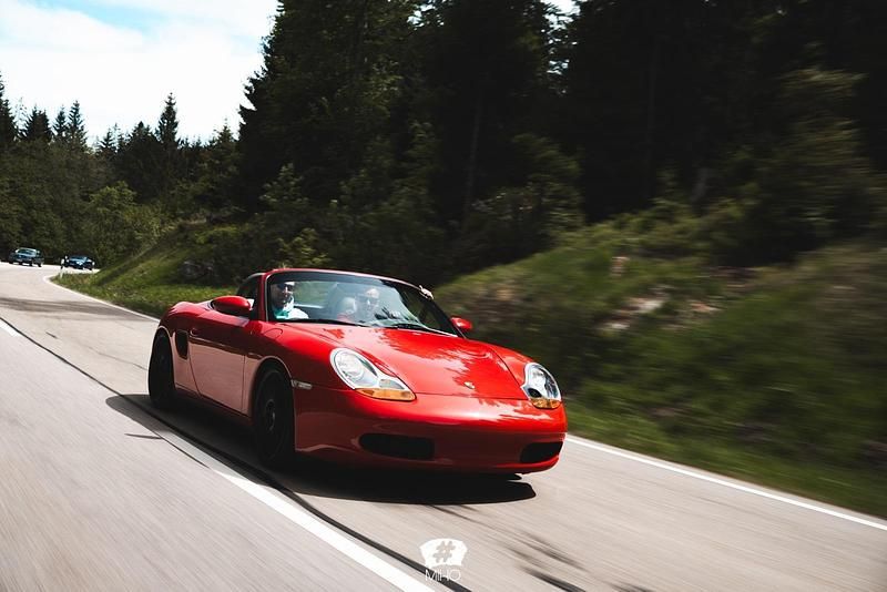 Rot Gebraucht 1997 Porsche Boxster Cabrio | 16.500 € (Fairer Preis) - Bild 1/4