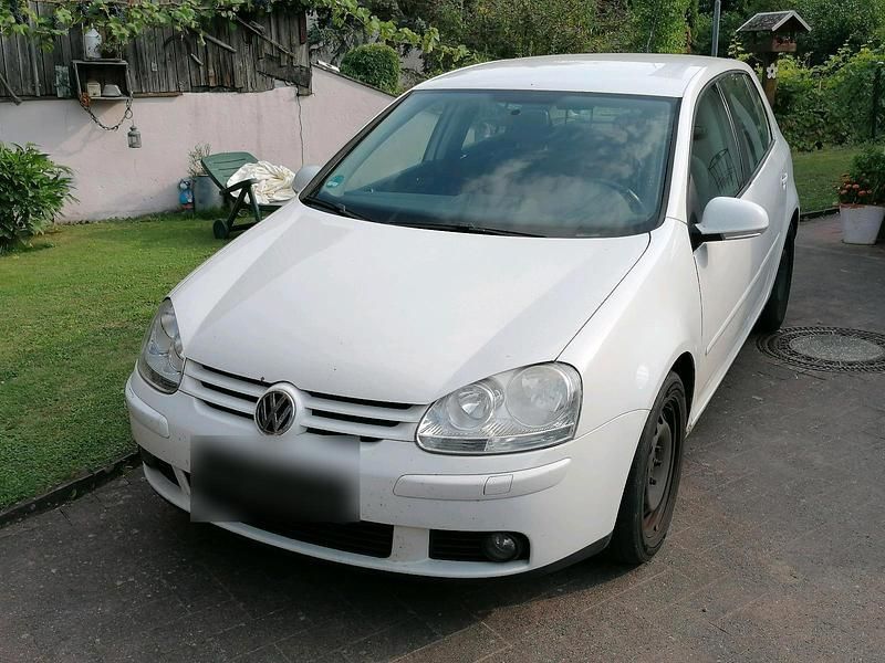Weiß Gebraucht 2007 VW Golf V Limousine | 1.000 € (Superpreis) - Bild 1/4
