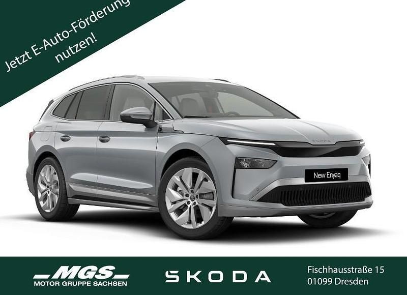 Smokey diamondsilber metallic Neu 2026 Skoda Enyaq iV Clever SUV | 47.990 € (Superpreis) - Bild 1/4
