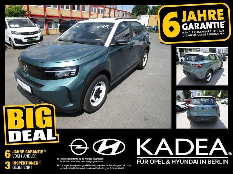 Khaki grün Neu 2025 Opel Frontera SUV | 24.990 € (Fairer Preis) - Bild 1/4