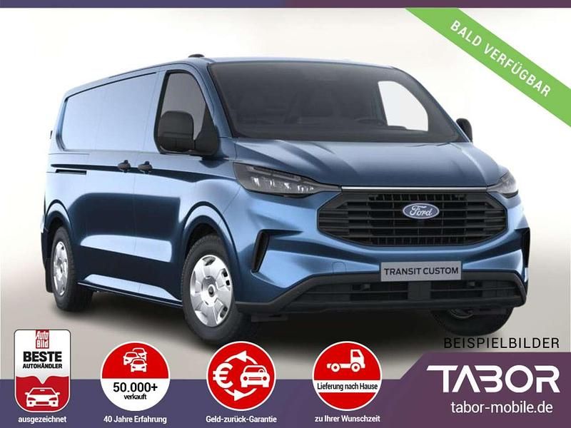 Chrome blue metallic Neu 2024 Ford Transit Custom Trend Van / Kleinbus | 34.488 € (Superpreis) - Bild 1/4