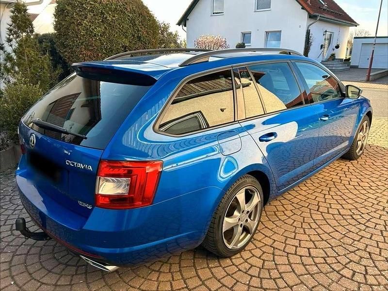 Gebraucht Skoda Octavia RS 184 PS (135 kW) 2014 Blau Kombi