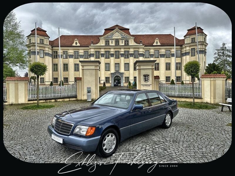 Gebraucht Mercedes 600 408 PS (300 kW) 1992 Nautical blue metallic ( 929u Limousine