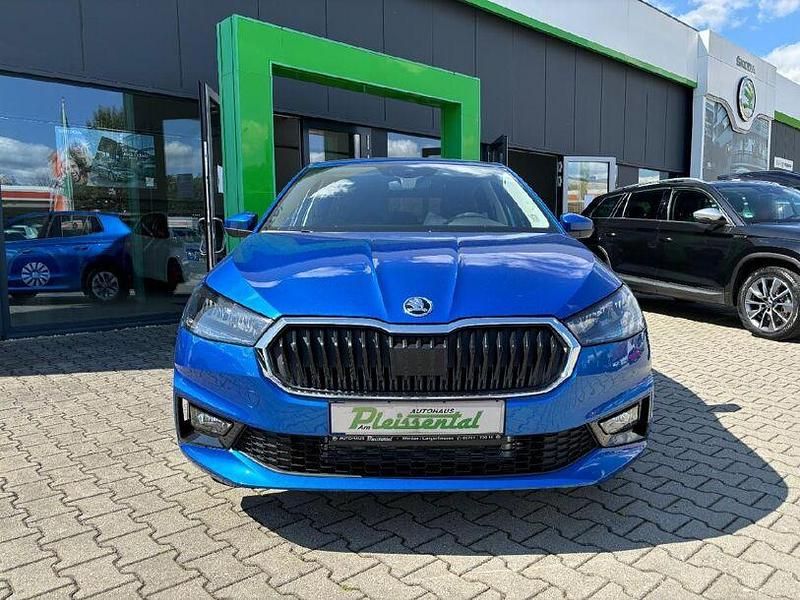Gebraucht Skoda Fabia Selection 116 PS (85 kW) 2024 Raceblau metallic Kleinwagen