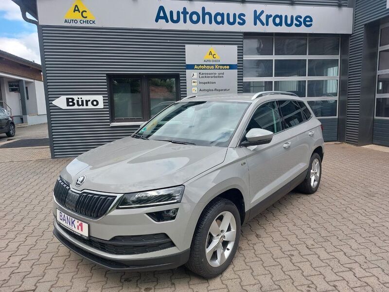 Grau Gebraucht 2019 Skoda Karoq Soleil SUV | 21.900 € (Fairer Preis) - Bild 1/4