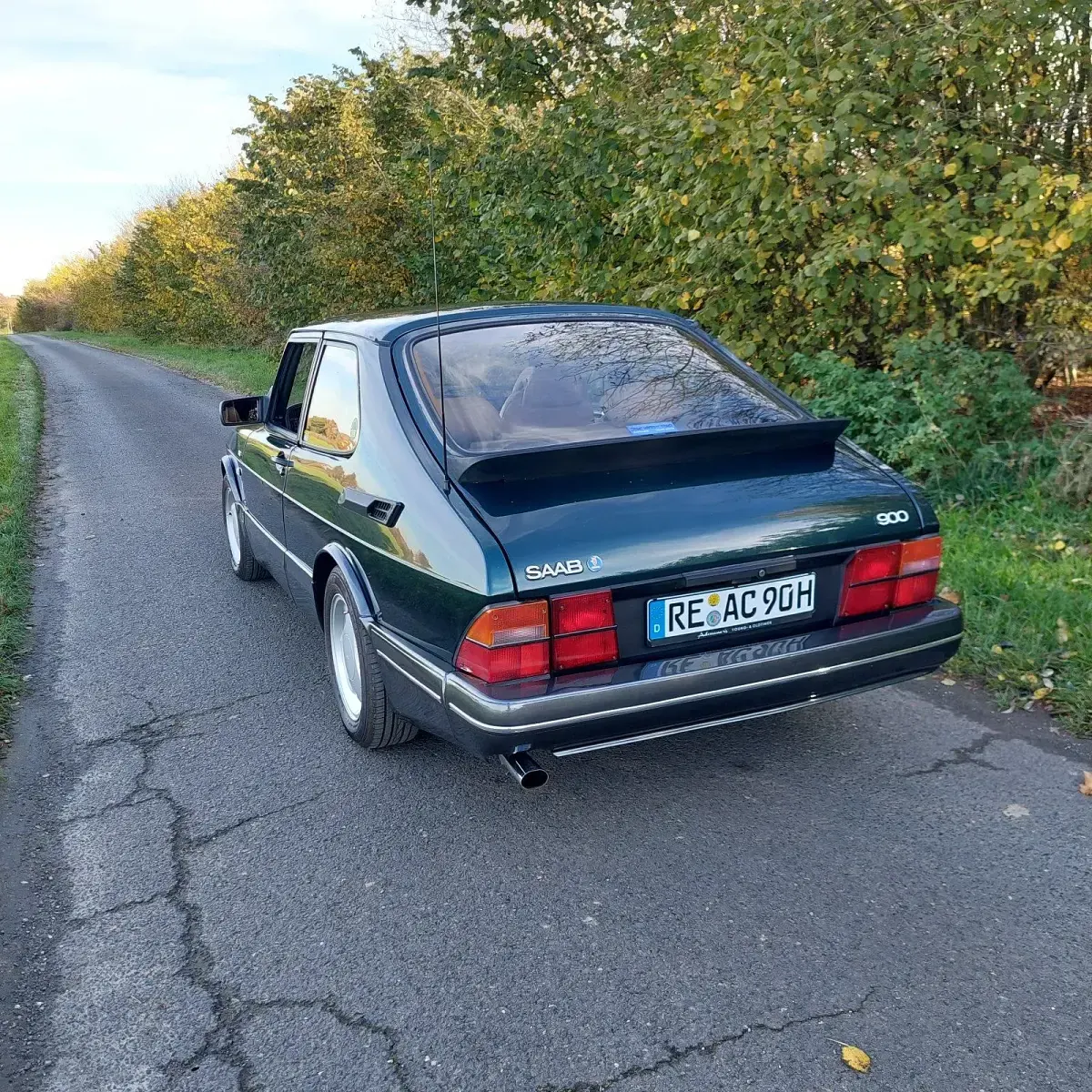 Gebraucht Saab 900 Aero 135 PS (99 kW) 1991 Grün Coupé
