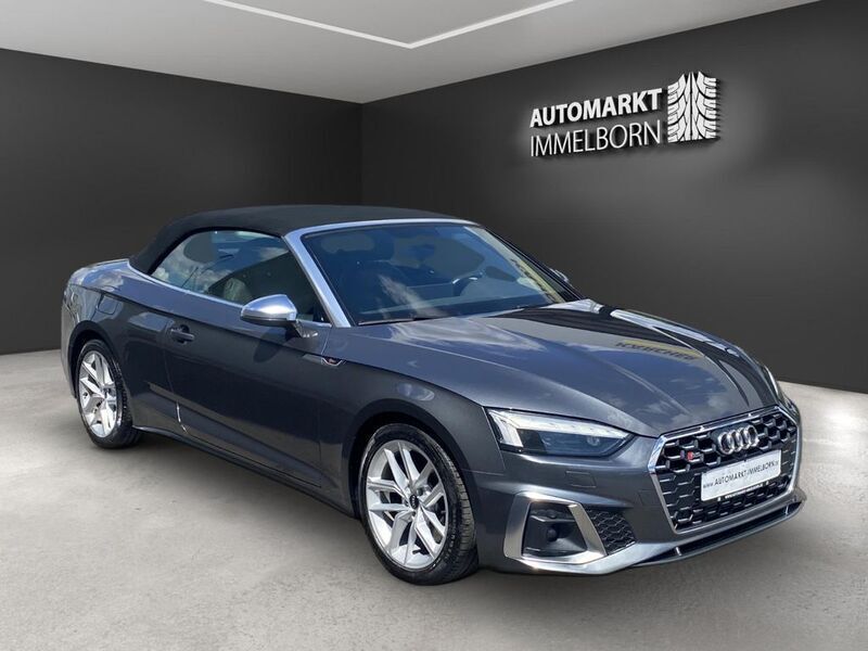 Daytonagrau perleffekt Gebraucht 2021 Audi S5 Cabriolet S-Line Cabrio | 46.950 € (Guter Preis) - Bild 1/4