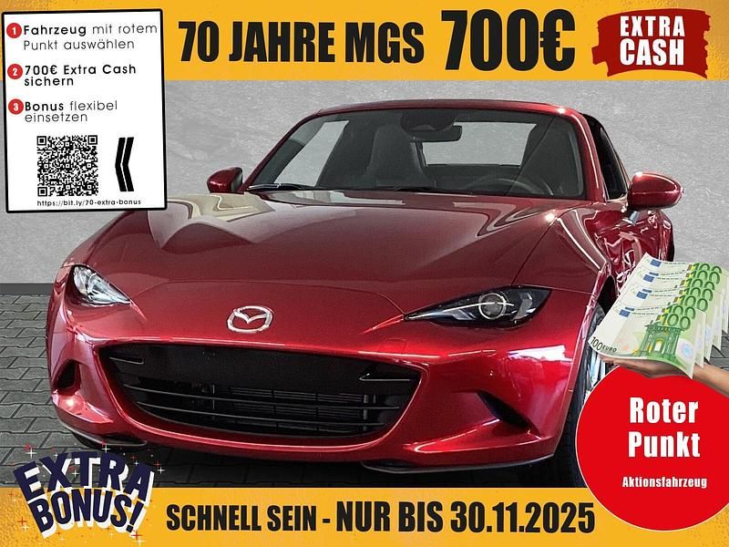 Soul red crystal met Neu 2025 Mazda MX5 Exclusive-Line Cabrio | 32.390 € (Fairer Preis) - Bild 1/4