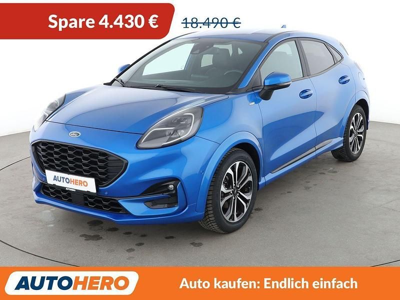 Gebraucht Ford Puma ST-Line X 125 PS (91 kW) 2020 Blau SUV