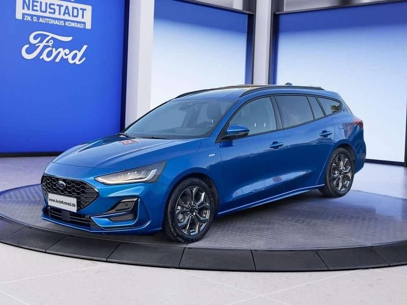 Neu Ford Focus ST-Line X 155 PS (114 kW) 2025 Desert island blue metallic Kombi