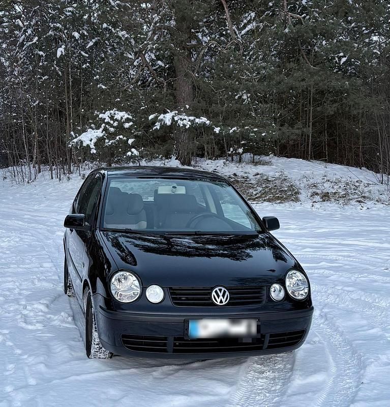 Gebraucht VW Polo 64 PS (47 kW) 2003 Schwarz Kleinwagen