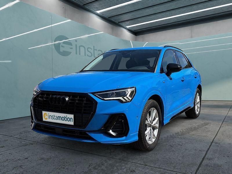 Blau Gebraucht 2021 Audi Q3 SUV | 31.449 € (Fairer Preis) - Bild 1/4