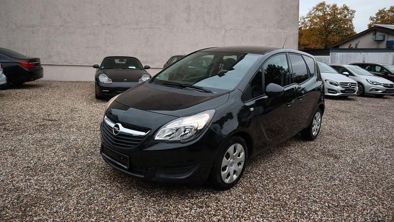 Schwarz Gebraucht 2016 Opel Meriva Edition Van / Kleinbus | 7.850 € (Fairer Preis) - Bild 1/4