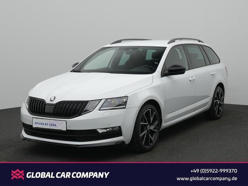 Moonweiss metallic Gebraucht 2020 Skoda Octavia Ambition Kombi | 13.950 € (Fairer Preis) - Bild 1/4